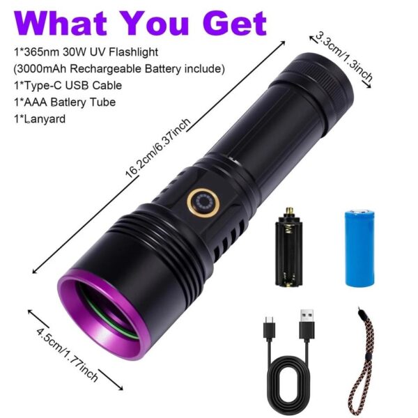 UV Flashlight -> XCVOC